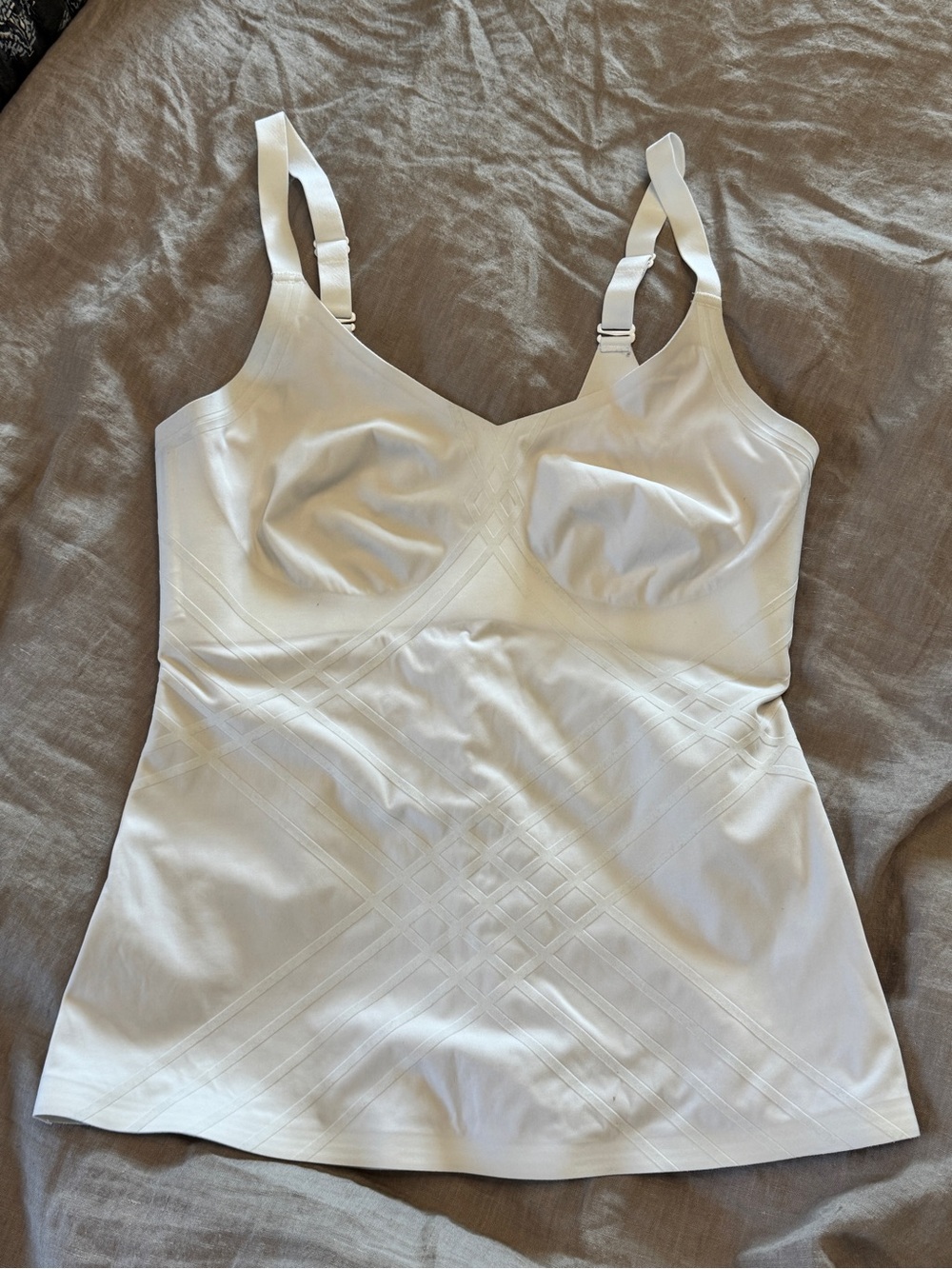 Honeylove White LiftWear Cami Tank
